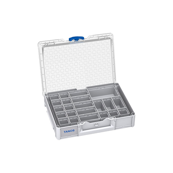 Systainer³ Organizer M 89 with 22 insert boxes, light grey (RAL 7035)